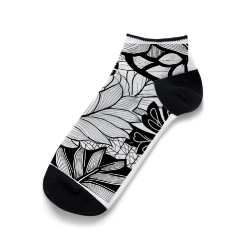 熱帯植物 Ankle Socks