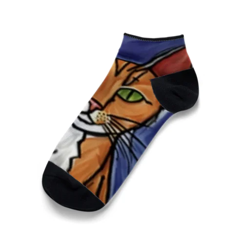 猫らしい猫 Ankle Socks