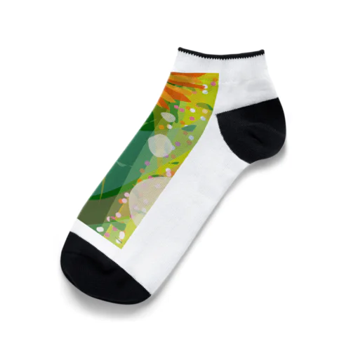 夏のひまわり Ankle Socks