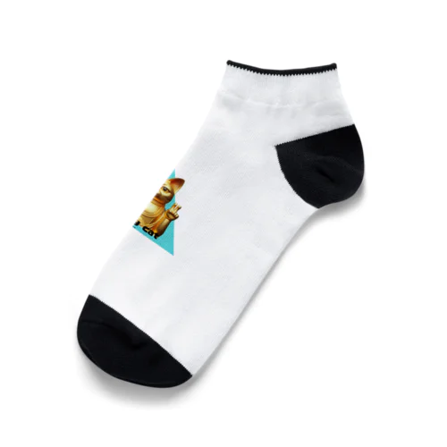 アルカイックピースなネコ Ankle Socks