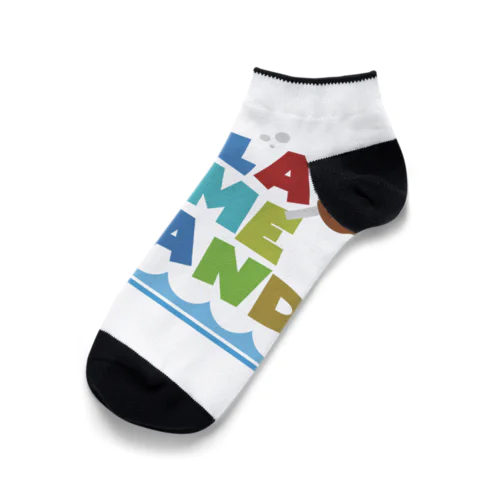 COLA AME ISLAND ロゴ 1 Ankle Socks