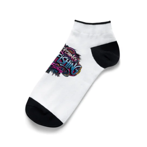 giraffe ストリートアートvol1 Ankle Socks