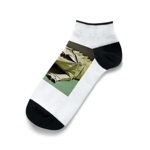 origamiワニ Ankle Socks