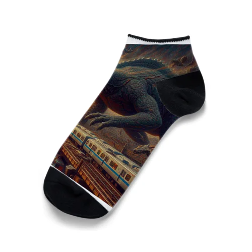 恐竜にはなれなかった Ankle Socks