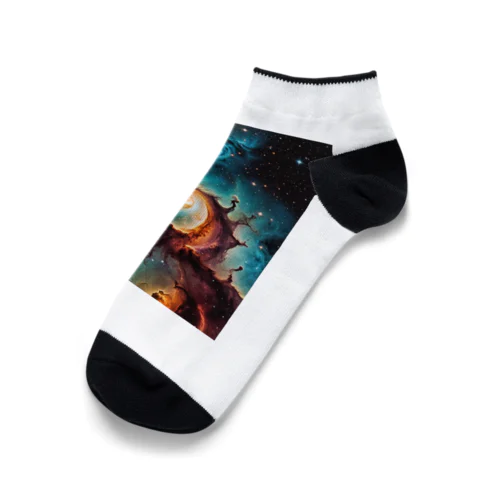 時間の宇宙 Ankle Socks