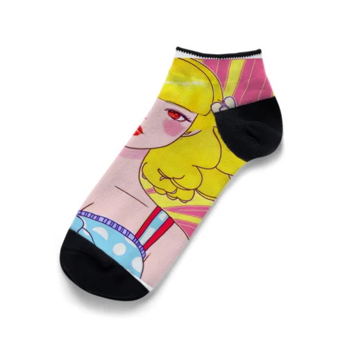 ニューレトロポップガール Ankle Socks