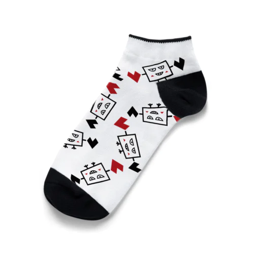 鳥になれなかったTV：画伯オリジナル Ankle Socks
