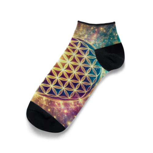 フラワーオブライフ Ankle Socks