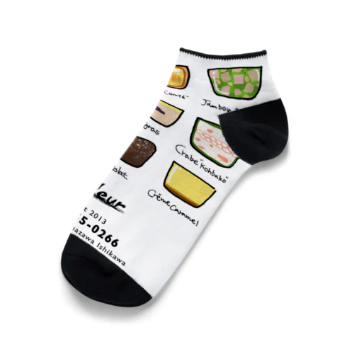 Couleurテリーヌいろいろ Ankle Socks