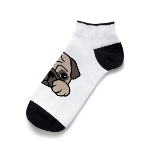 PUG-ぱぐ-パグ-パーグーTシャツ Ankle Socks