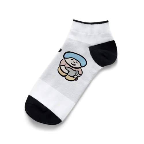 キャット アルファベット Ankle Socks