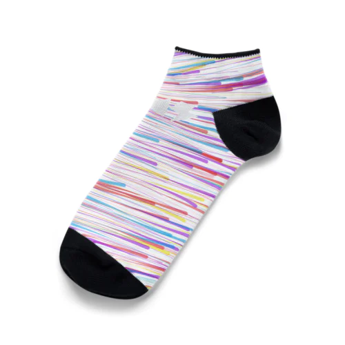 流星(白) Ankle Socks