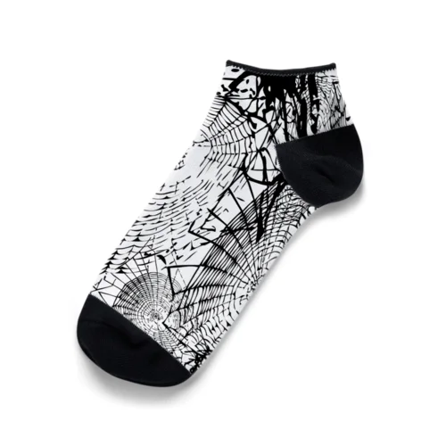 spiderweb  Ankle Socks