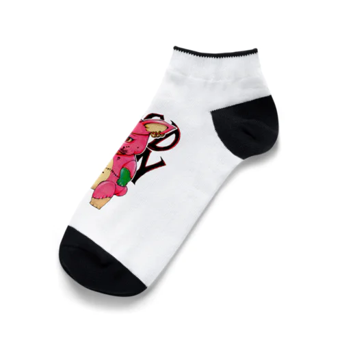 BLOOD BUNNY Ankle Socks