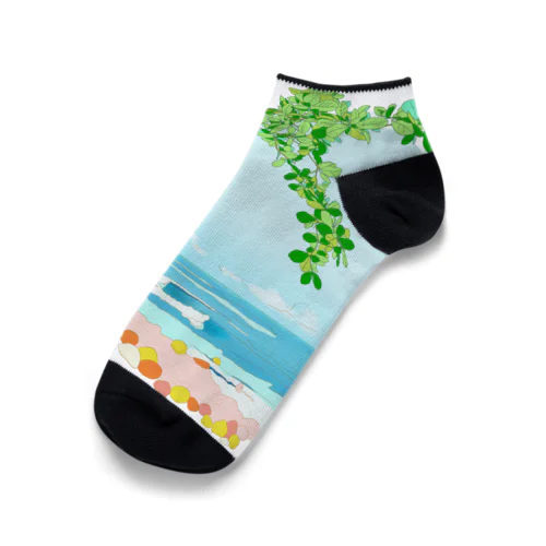 Wave Ankle Socks