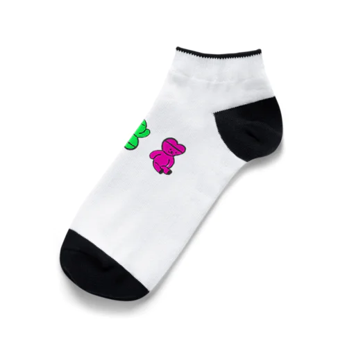 くまくま。グミゴールドベア Ankle Socks