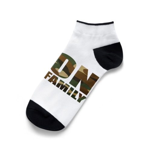  家族王　おとん Ankle Socks