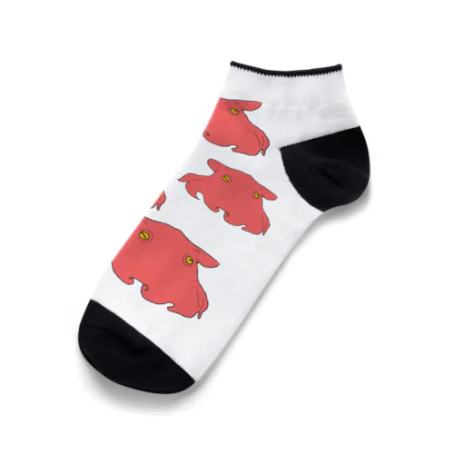 メンダコゆらゆらリアルTシャツ Ankle Socks