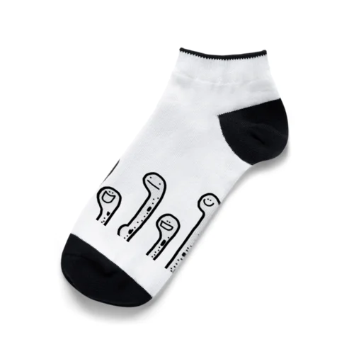 チンアナゴ Ankle Socks