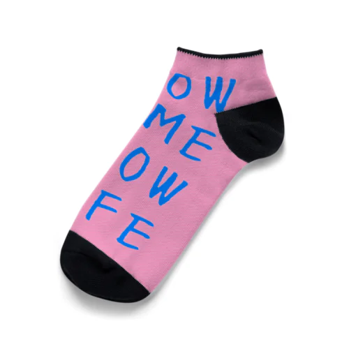 コンセプトロゴ ピンク Ankle Socks