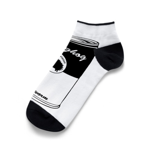 ハリネズ印のむいむい缶 Ankle Socks