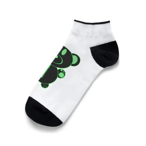 Pop & Bitter Sweet Bear No.2 Ankle Socks