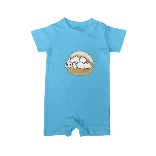 うさトッツォ（おしりver.） Rompers
