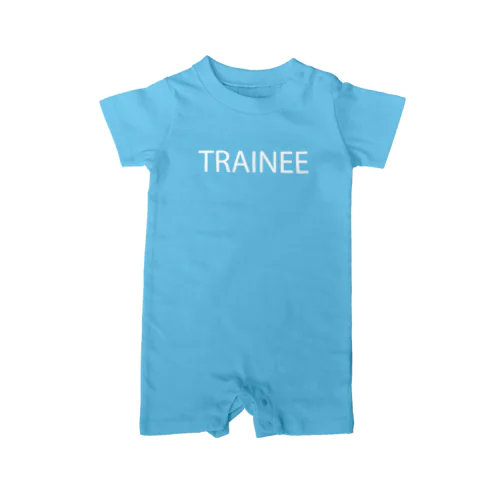 TRAINEE letter WT Rompers