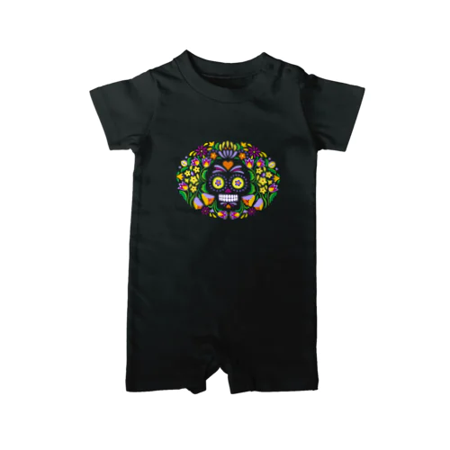 Mexican skull -PU- Rompers