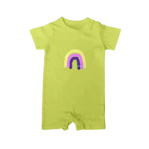 yellow_Rainbow Rompers