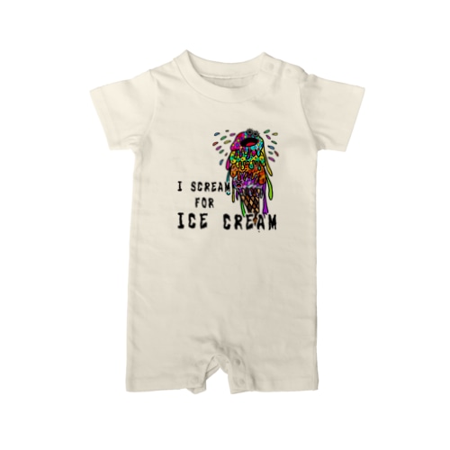 I SCREAM  FOR ICE CREAM 202 Rompers