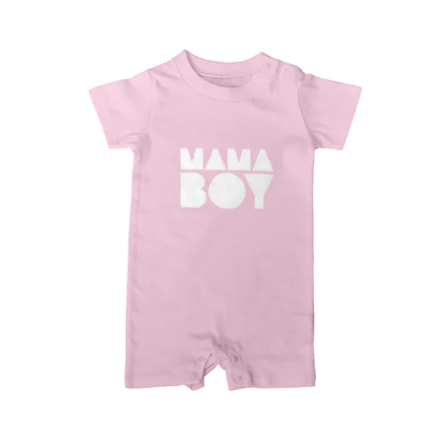 My Little Artists - Mama's Boy Rompers WHITE ロンパース