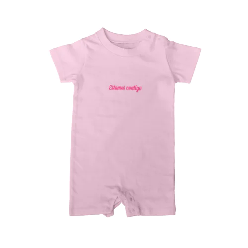 PINK LOGO Rompers