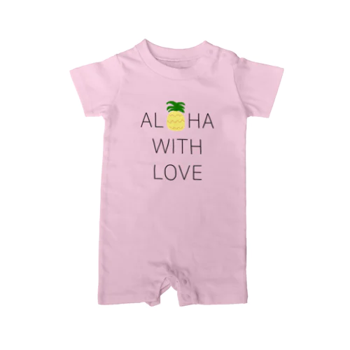 ALOHA WITH LOVE Rompers