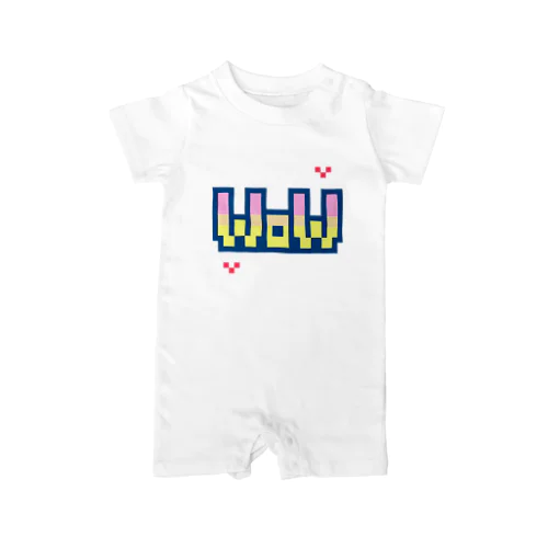 WOW❤ドット絵文字 Rompers