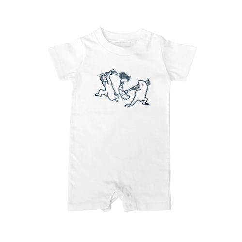 【ぎがといっしょ】《紺線》 Rompers
