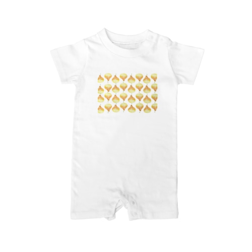 タマネギ模様 Rompers