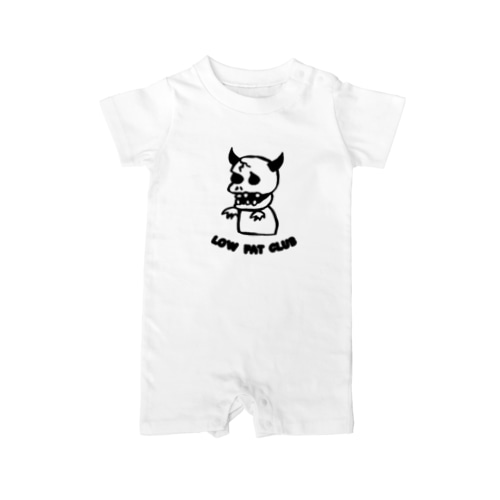 Horn Skull Man Rompers