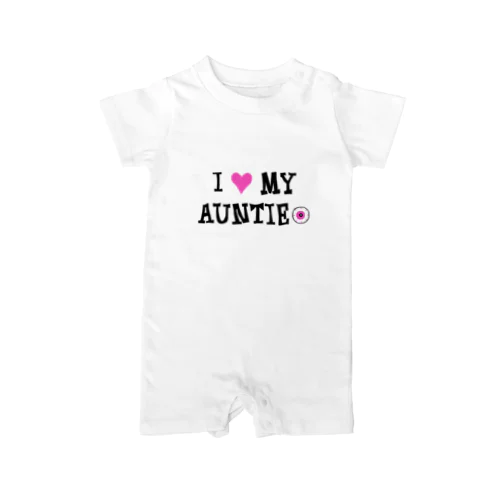 I love my auntie＝アイ ラブ オバ（伯母・伯母） Rompers