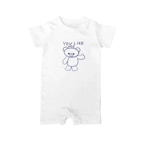 confident bear 自信に満ちたクマの子 Rompers