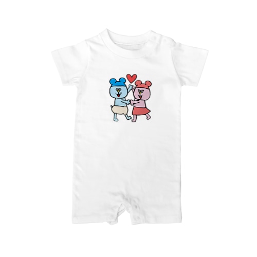 ねんたん&ねみこちゃん Rompers