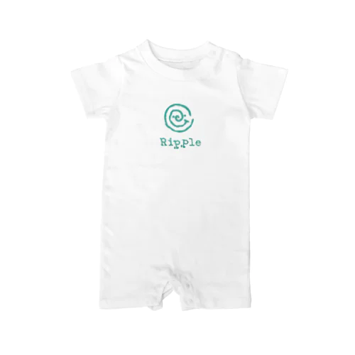 Ripple ロゴマーク Rompers