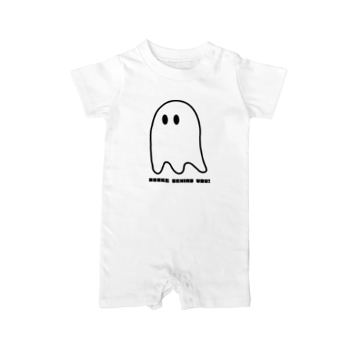 OBAKE BEHIND YOU Rompers
