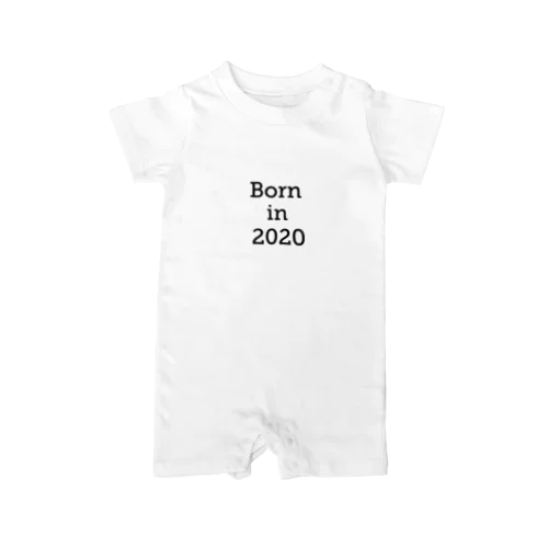 Born in 2020 ロンパース