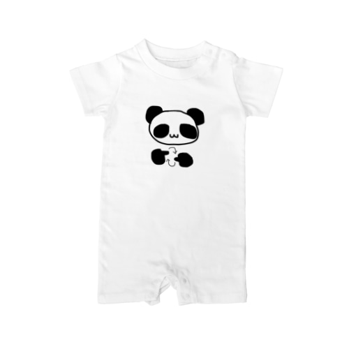手話で「手話」を表現するパンダ Rompers