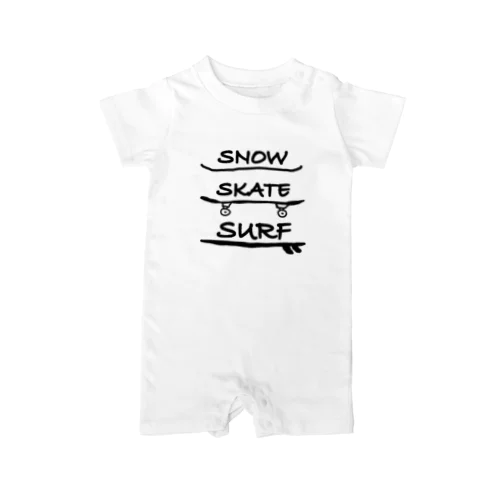 Snow Skate Surf ロンパース