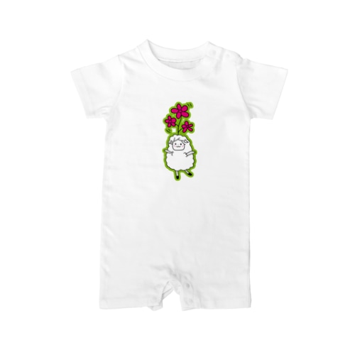 花ひつじ Rompers