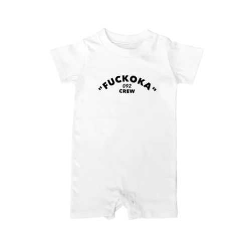 「FUCKOKA 092 CREW」 Rompers