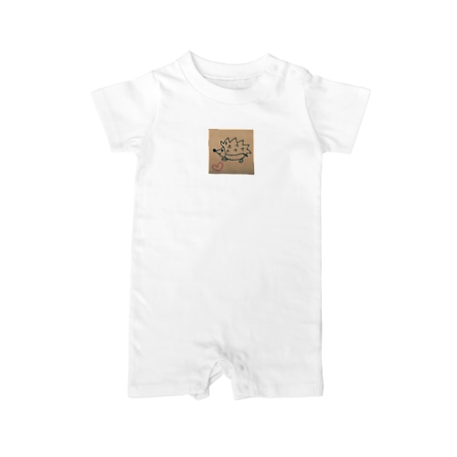 幸せハリネズミ Rompers