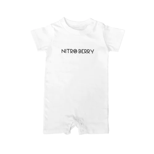 NITRO BERRY LOGO BLACK ロンパース